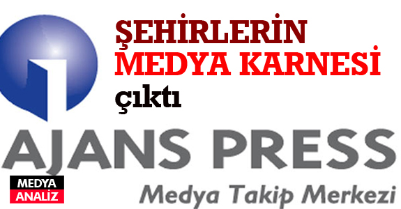Ajans Press şehirlerin Medya Karnesini açıkladı