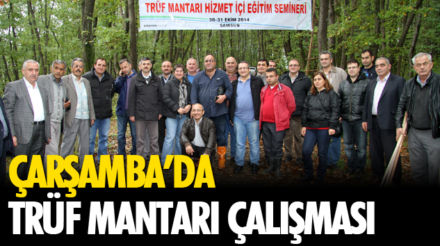 Çarşamba’da Trüf Mantarı Çalışması