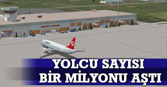 YOLCU SAYISI BİR MİLYONU AŞTI