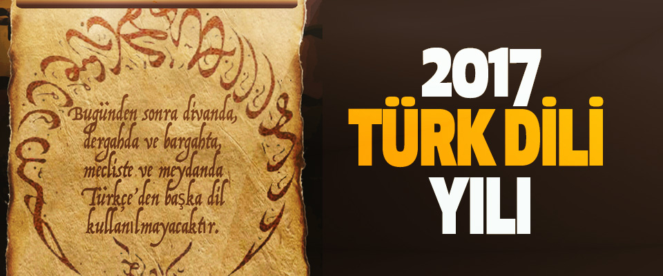 2017 Türk Dili Yılı