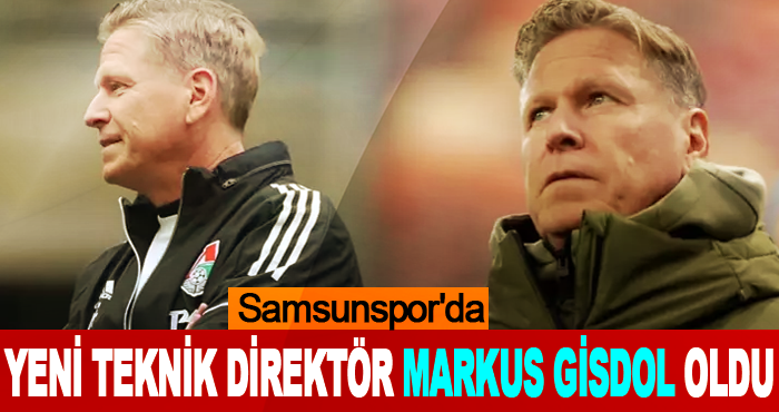 Samsunspor'da yeni Teknik Direktör Markus Gisdol Oldu
