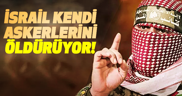 İsrail kendi askerlerini öldürüyor!