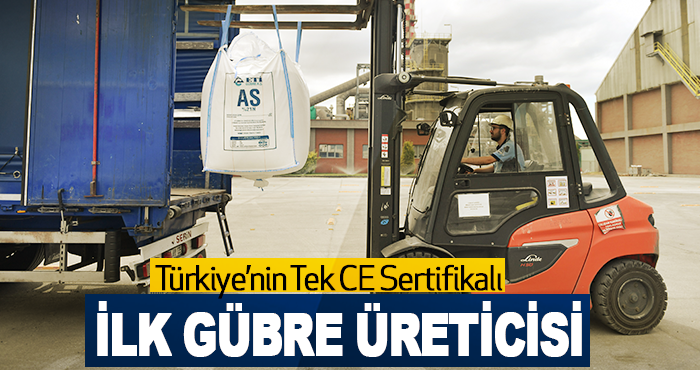 Türkiye’nin Tek CE Sertifikalı İlk Gübre Üreticisi
