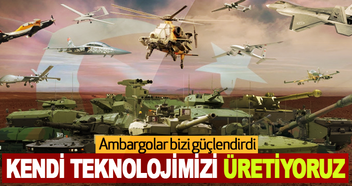 Kendi Teknolojimizi Üretiyoruz