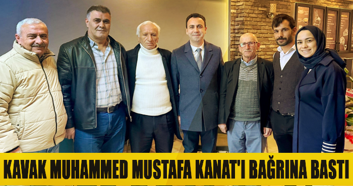 Kavak Muhammed Mustafa Kanat'ı bağrına bastı