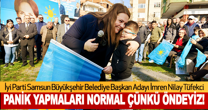 Panik Yapmaları Normal Çünkü Öndeyiz!