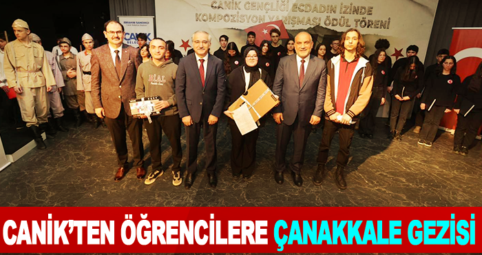 Canik’ten Öğrencilere Çanakkale Gezisi