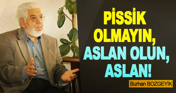 Pissik Olmayın, Aslan Olun, Aslan!