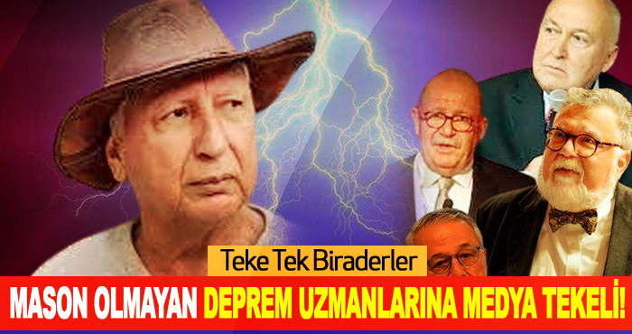 Mason Olmayan Deprem Uzmanlarına Medya Tekeli!