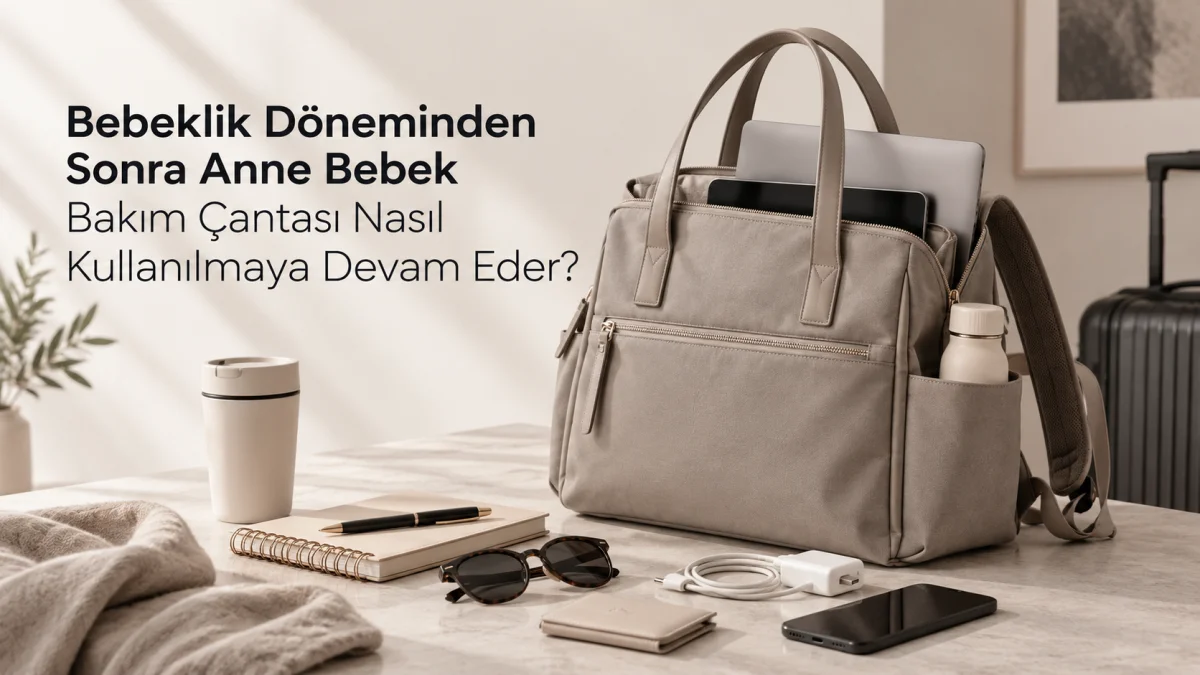 Bebeklik Döneminden Sonra Anne Bebek Bakım Çantası Nasıl Kullanılmaya Devam Eder?
