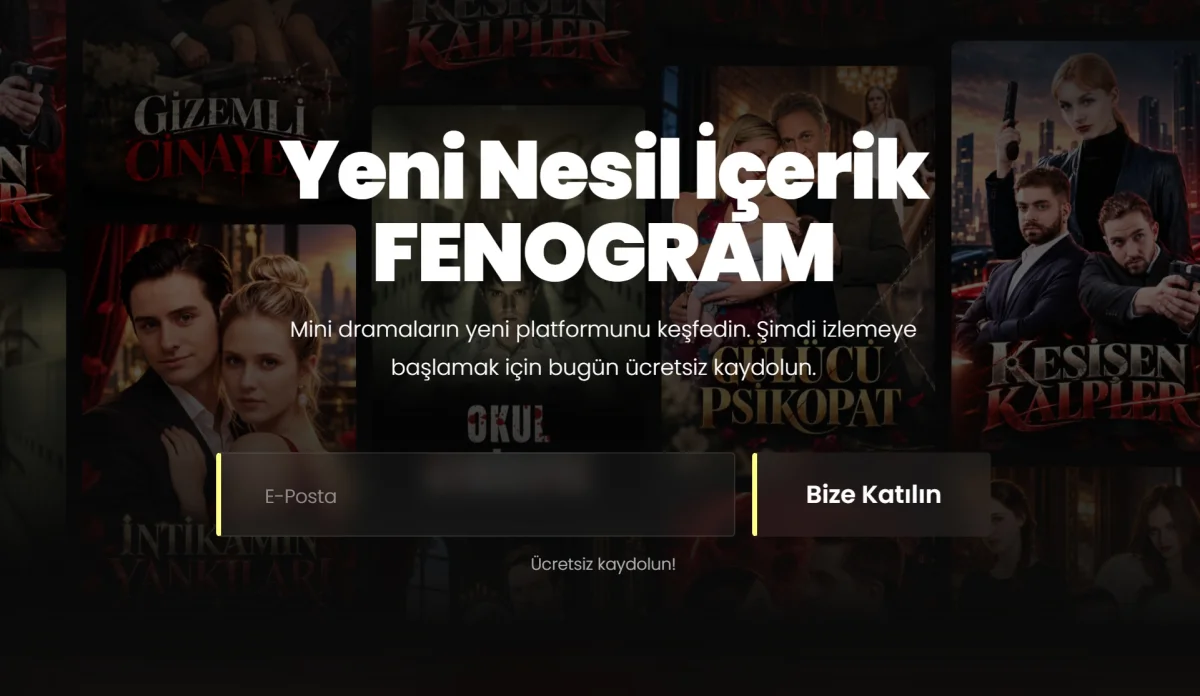 2014'te Kurulan FENOGRAM, Dikey Dizi Platformuyla Yeni Döneme Giriyor
