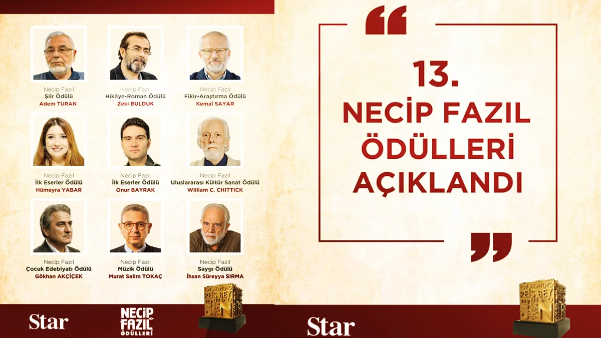 2026 Necip Fazıl Ödülleri Sahiplerini Buldu!
