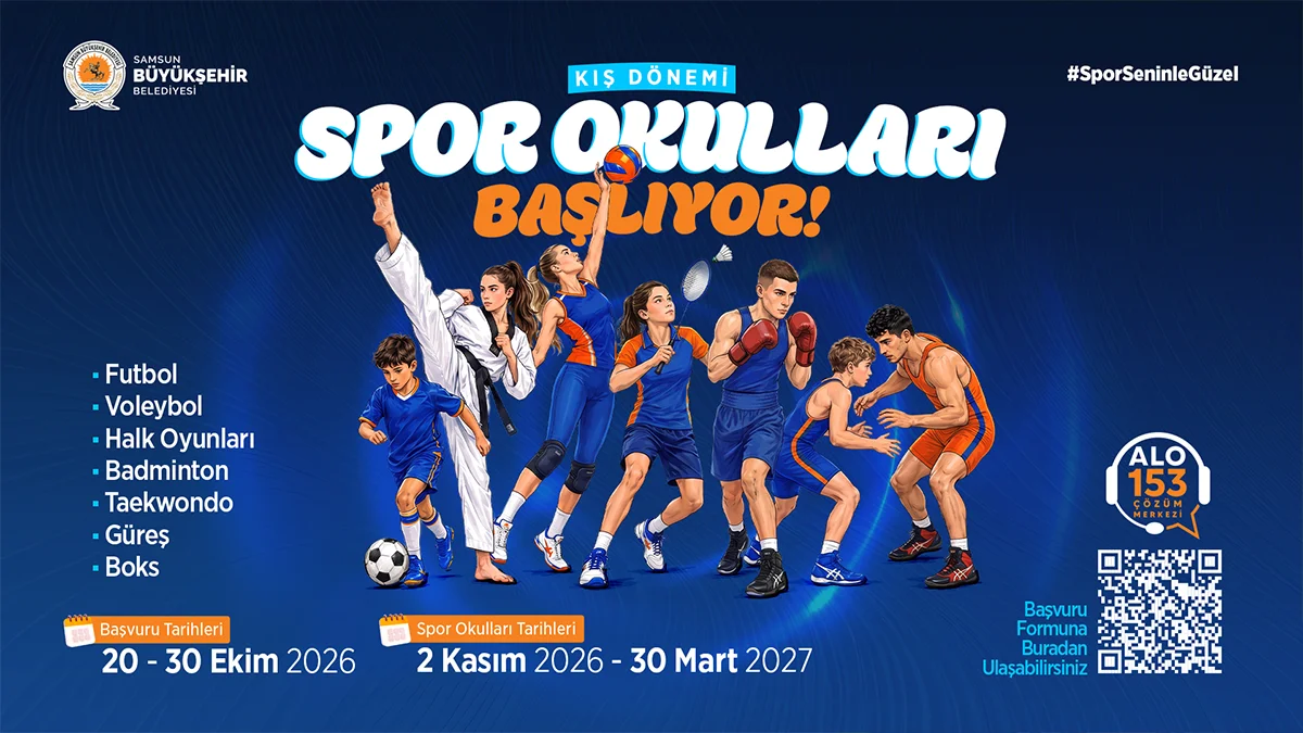 Büyükşehir’in Kış Spor Okullarında Başvurular Başladı