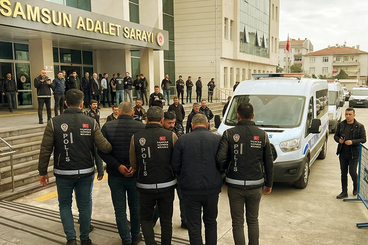 Kuriş Operasyonunda Samsun’da İki Tutuklama!