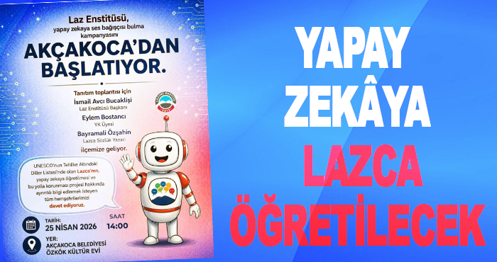 Yapay Zekâya Lazca Öğretilecek