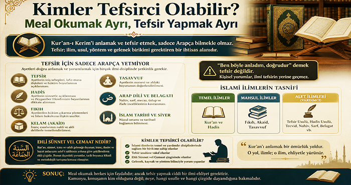 Kimler Tefsirci Olabilir