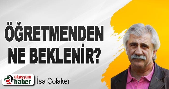 Öğretmenden Ne Beklenir?