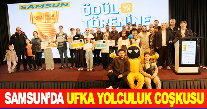 Samsun’da Ufka Yolculuk Coşkusu