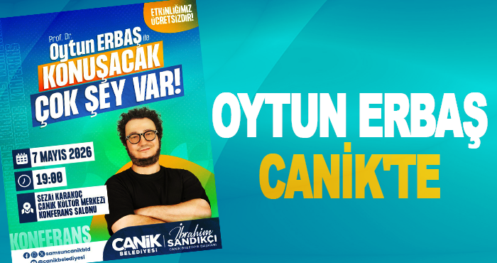 Oytun Erbaş Canik'te