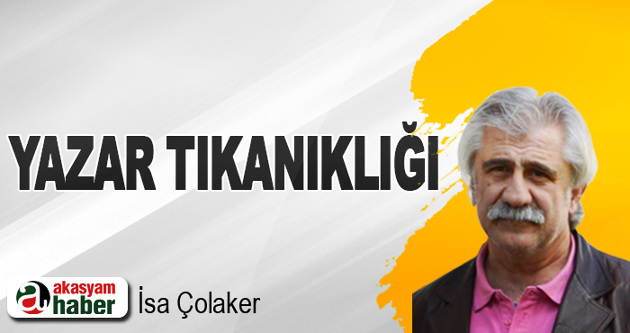 YAZAR TIKANIKLIĞI