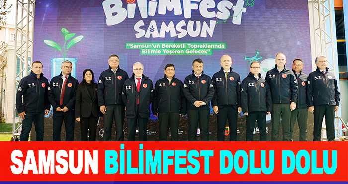 Samsun Bilimfest Dolu Dolu