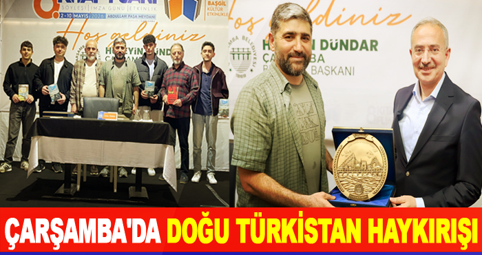 Çarşamba'da Doğu Türkistan Haykırışı