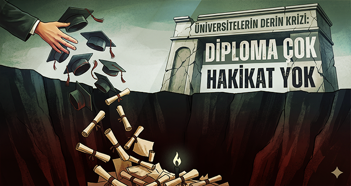 Üniversitelerin derin krizi: Diploma çok, hakikat yok