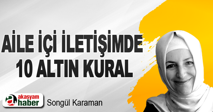 Aile İçi İletişimde 10 Altın Kural