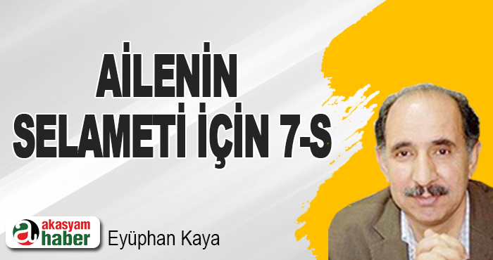 Ailenin selameti için 7-S