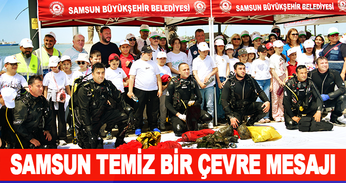 Samsun Temiz Bir Çevre Mesajı