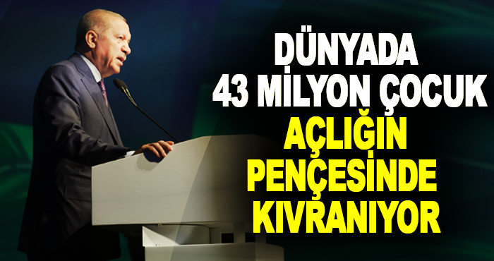 Dünyada 43 Milyon Çocuk Açlığın Pençesinde Kıvranıyor