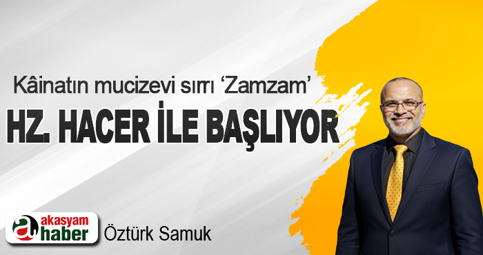 Kâinatın mucizevi sırrı ‘Zamzam’