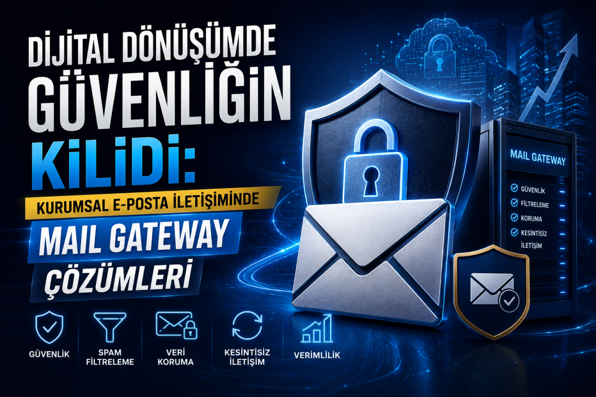 Dijital Dönüşümde Güvenliğin Kilidi: Kurumsal E-Posta İletişiminde Mail Gateway Çözümleri