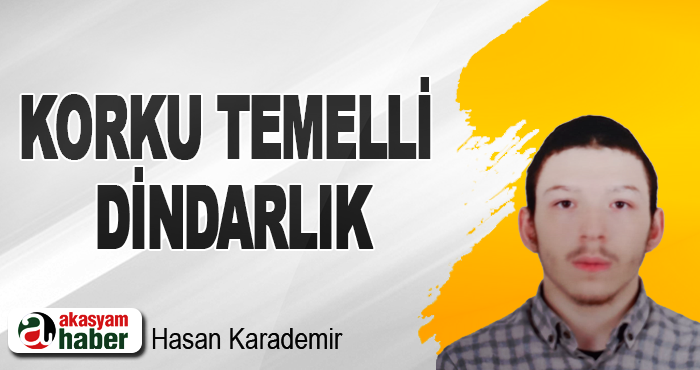 Korku Temelli Dindarlik