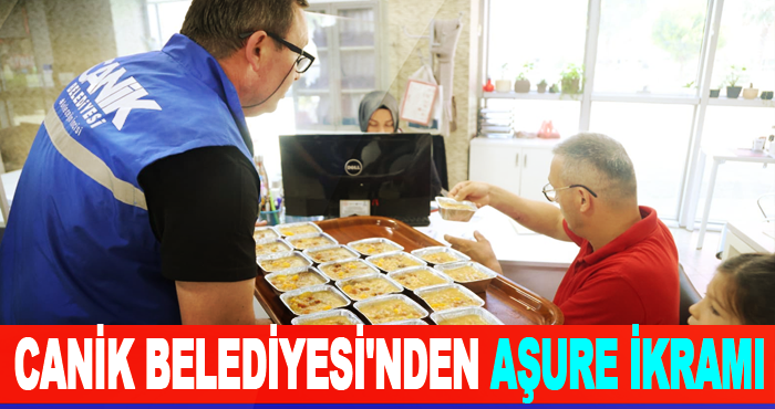 Canik Belediyesi'nden Aşure İkramı