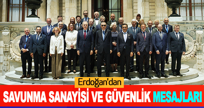 Erdoğan'dan Savunma Sanayisi ve Güvenlik Mesajları