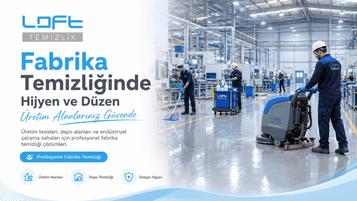 Ankara Fabrika Temizlik Şirketi Hizmetleri ve Kapsamı