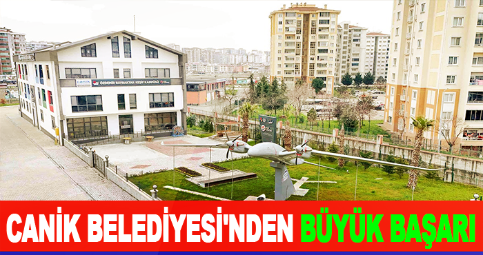 Canik Belediyesi'nden Büyük Başarı