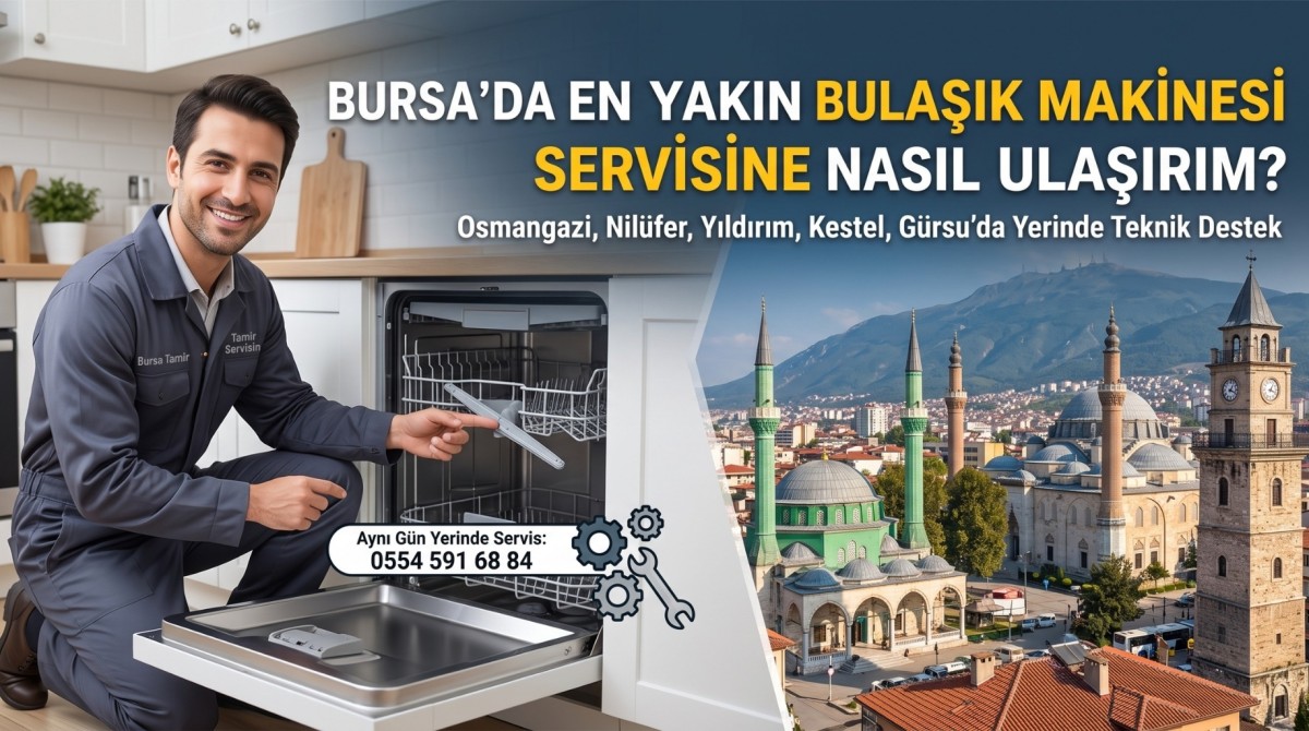 En Yakın Bulaşık Makinesi Servisine Nasıl Ulaşırım?
