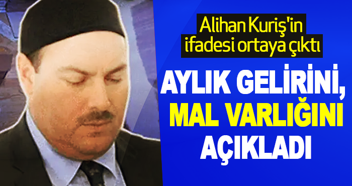 Aylık gelirini, mal varlığını açıkladı