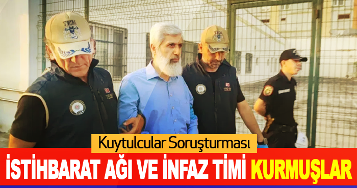 İstihbarat Ağı Ve İnfaz Timi Kurmuşlar