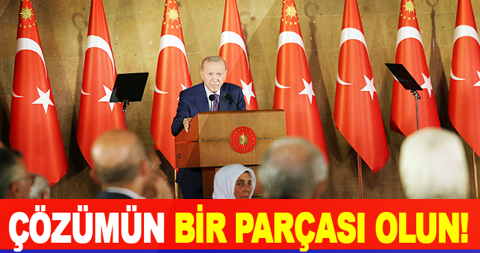 Çözümün Bir Parçası Olun!