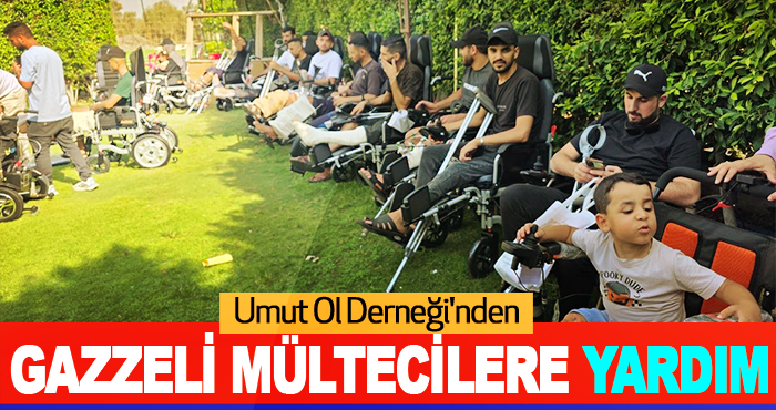 Umut Ol Derneği'nden Gazzeli Mültecilere Yardım