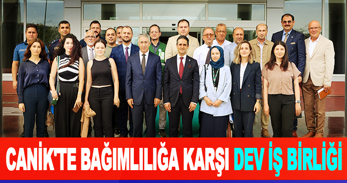 Canik'te Bağımlılığa Karşı Dev İş Birliği