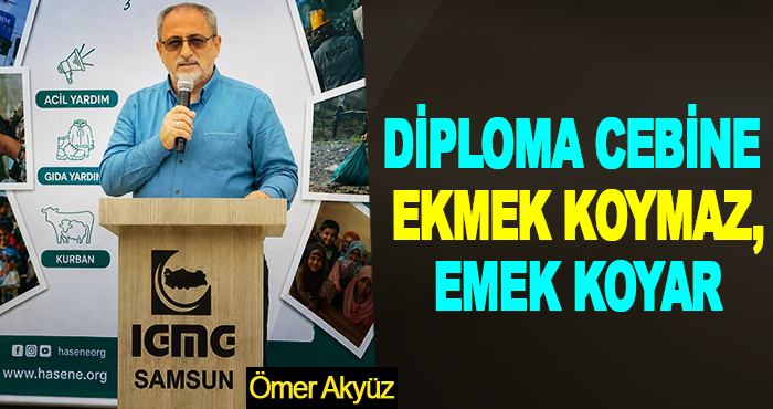 Diploma Cebine Ekmek Koymaz, Emek Koyar