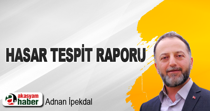 Hasar Tespit Raporu