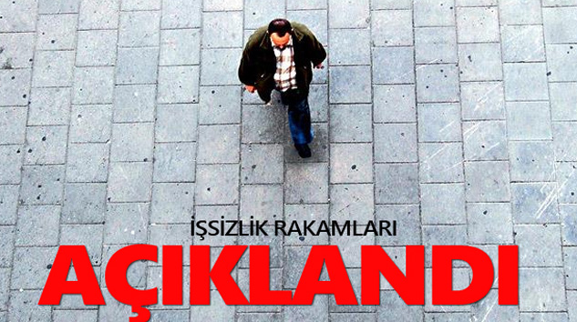 İşsizlik Rakamları Açıklandı