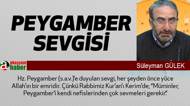 Peygamber Sevgisi