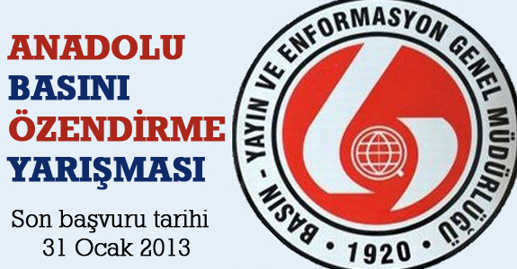 Anadolu Basını Özendirme Yarışması 2012