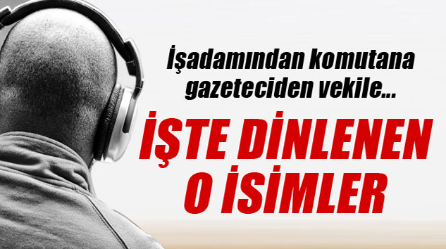 160 Ünlü İsmi Dinlemişler